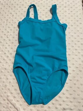 balera Turquoise Solid Girls' One-Piece Swimsuit